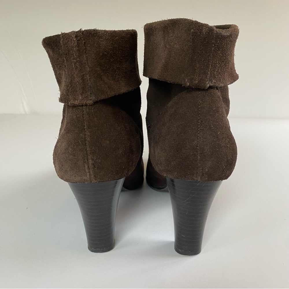 MARKON Brown Suede Ankle Boots Women’s Size  8.5 8-1/2 - Picture 6 of 12